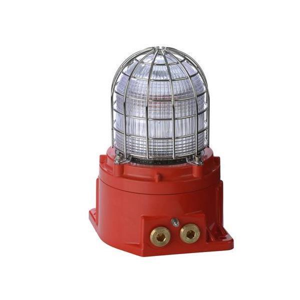 STEXB2RT1230AS2R.7 E2S STEXB2RT1230AS2R/C Ex Rot. Beacon STExB2 RT1 230vAC CLEAR SS316L IP66 25w Halogen Ex-db-IIC-Gb-T6